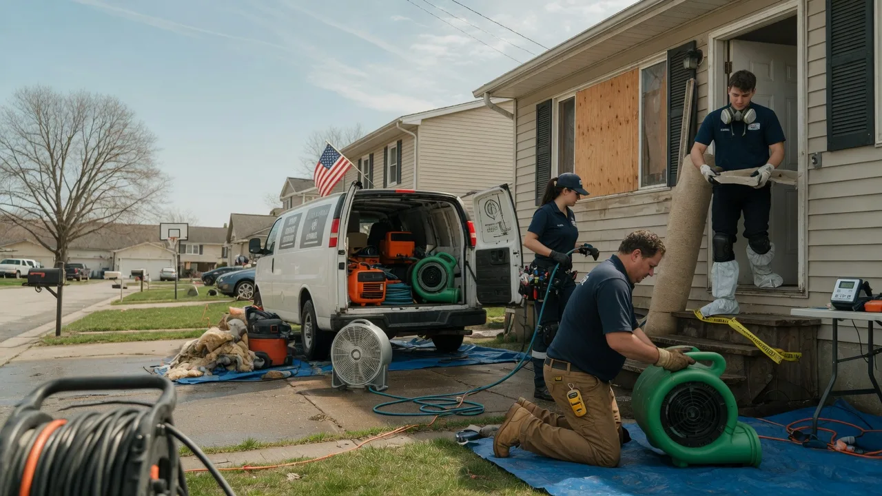 Water Damage Restoration in Springboro, PA near me